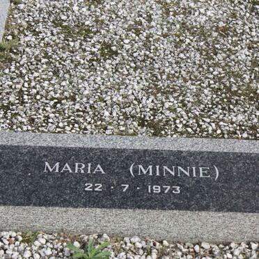 STENGER Maria nee MINNIE -1973