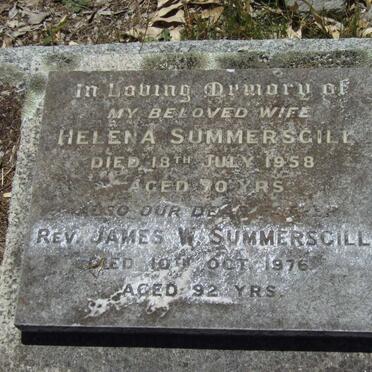 SUMMERSGILL James W. -1976 &amp; Helena -1958