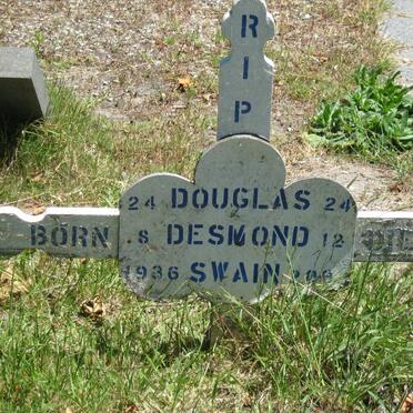 SWAIN Douglas Desmond 1936-200?