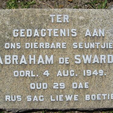 SWARDT Abraham, de -1949