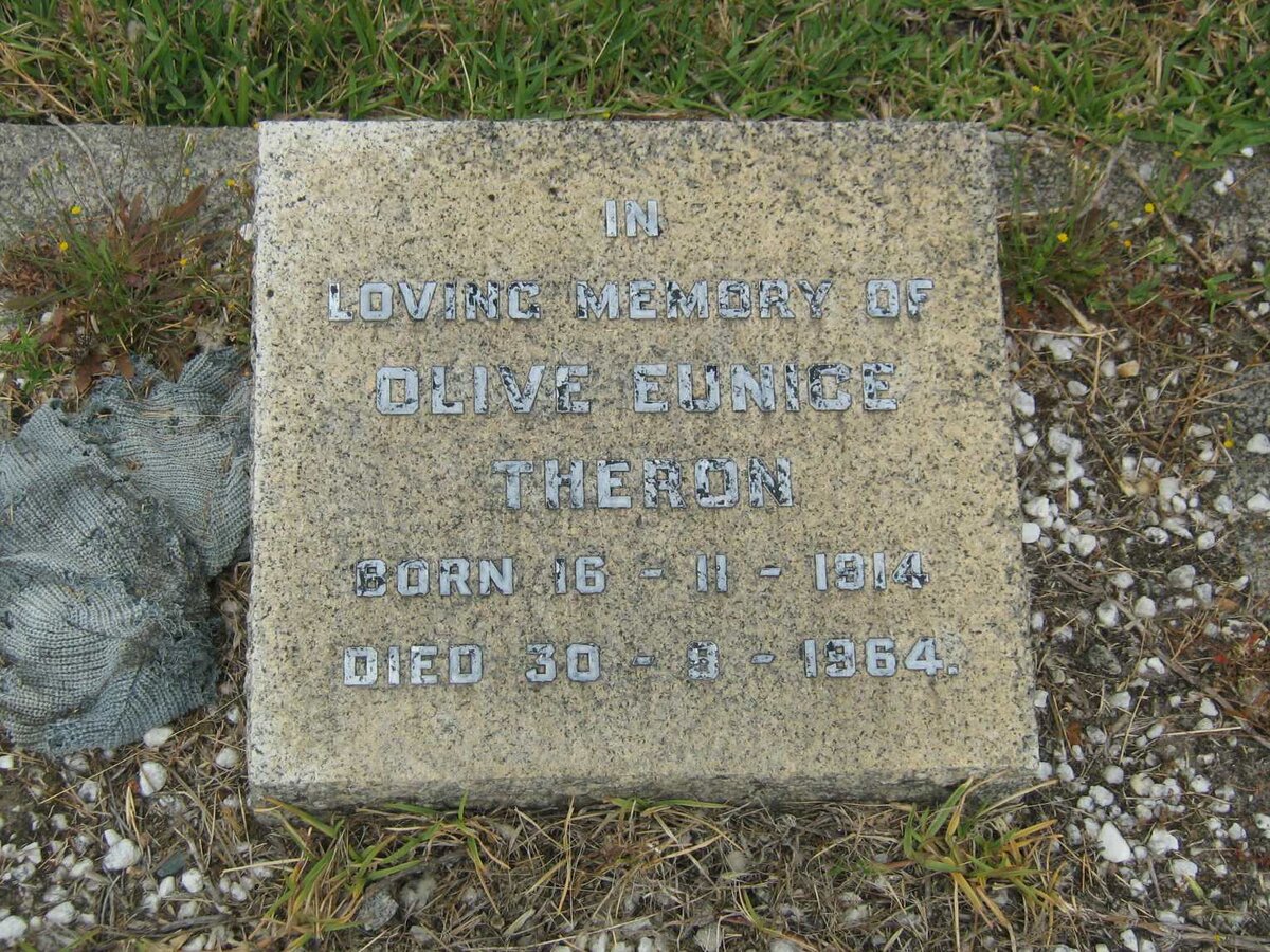 THERON Olive Eunice 1914-1964