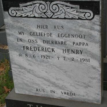 THERON Frederick Henry 1921-1981