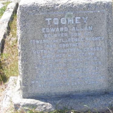 TOOHEY Edward Allan 1930-1959