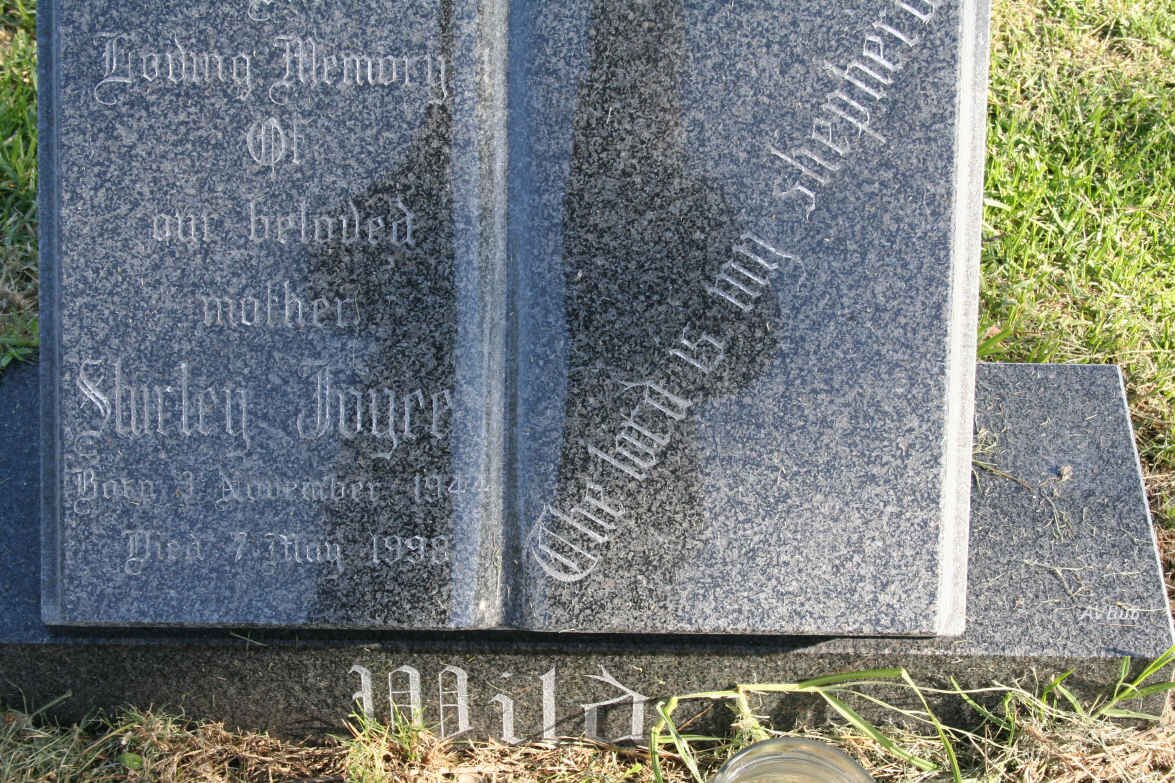 WILD Shirley Joyce 1944-1998