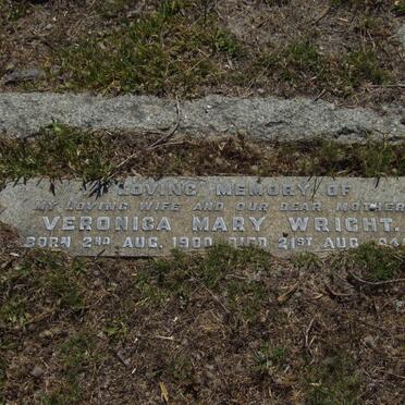 WRIGHT Veronica Mary 1900-1945