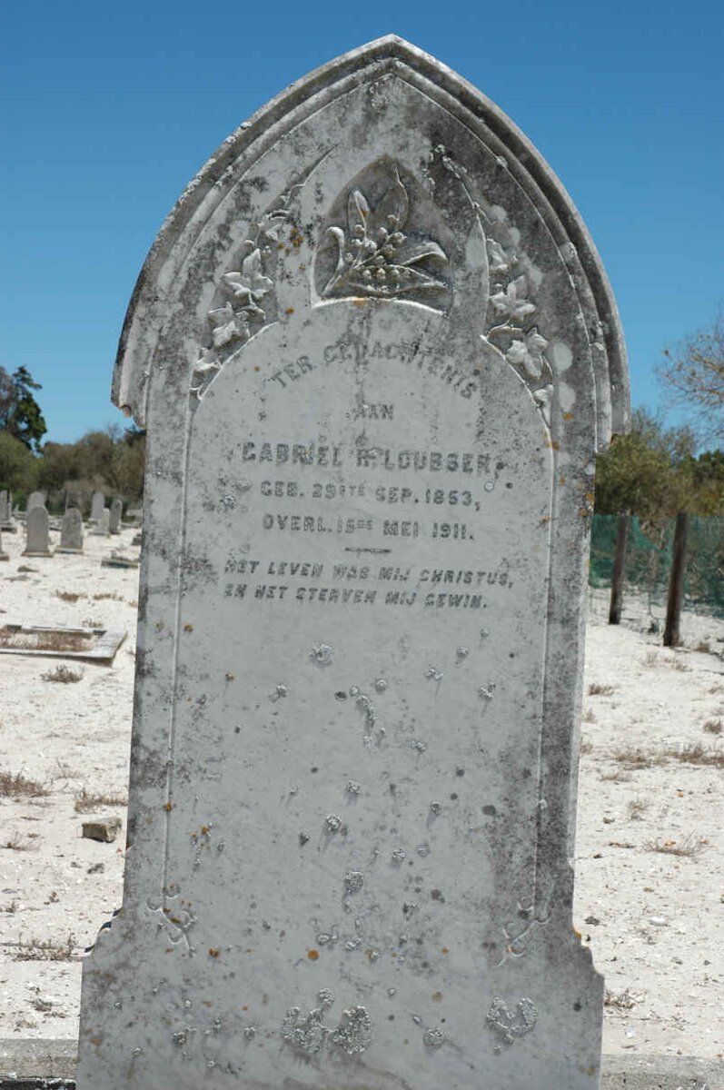 LOUBSER Gabriel H. 1853-1911