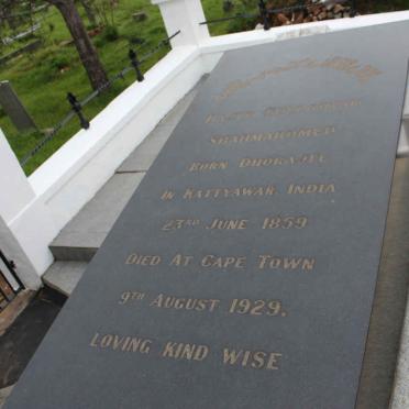 SHAHMAHOMED Hajee Sullaiman 1859-1929