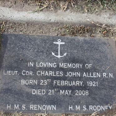 ALLEN Charles John 1921-2008