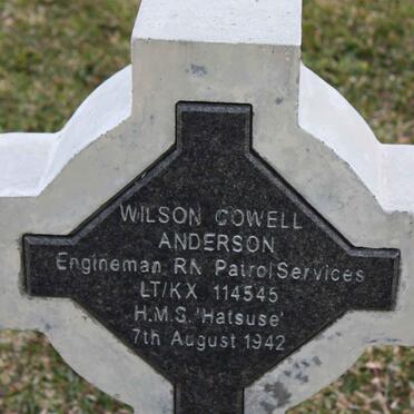 ANDERSON Wilson Cowell -1942