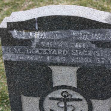 BROWN George -1945