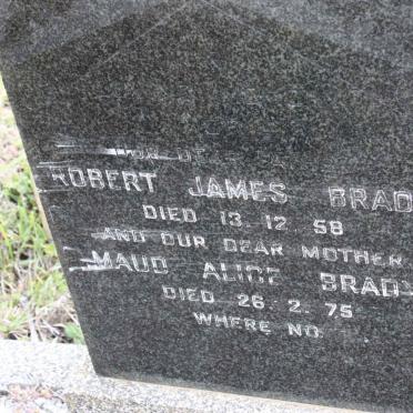 BRADY Robert James -1958 &amp; Maud Alice -1975