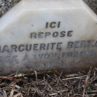 BERTHE Marguerite