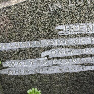 BROWN Irene Jean nee STANLEY -1958