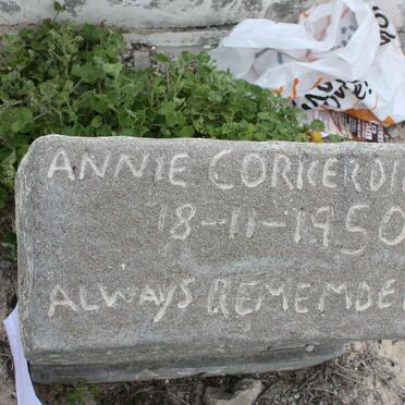 CORKER Annie -1950