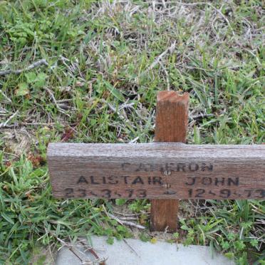 CAMERON Alistair John 1973-1973