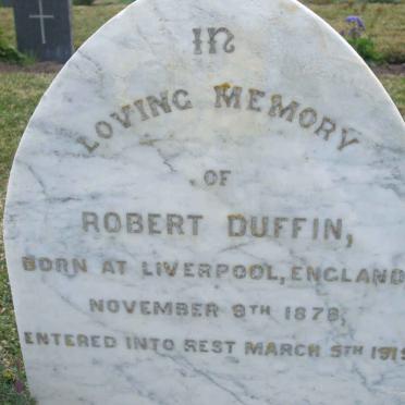 DUFFIN Robert 1878-1915