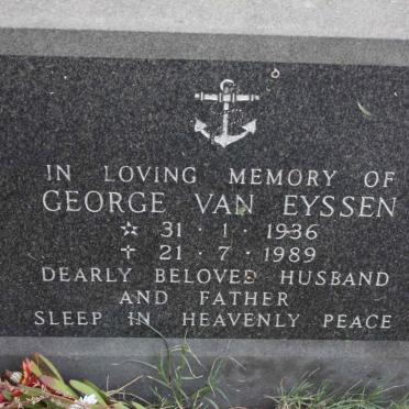 EYSSEN George, van 1936-1989