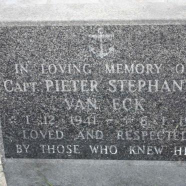ECK Pieter Stephanus, van 1941-1991