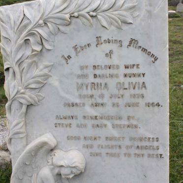 EYRES Myrna Olivia 1936-1964