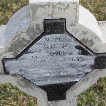 GOMES Alfred William -1916