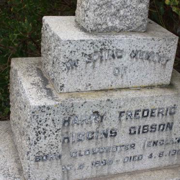 GIBSON Harry Frederic Higgins 1895-1966