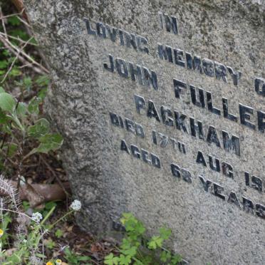 PACKHAM John Fuller -1956