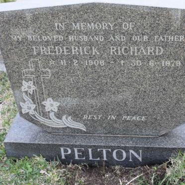 PELTON Frederick Richard 1906-1979
