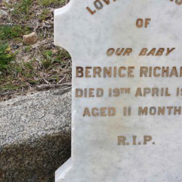 RICHARDS Bernice -1930