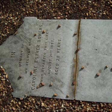 BOWERS Caroline Esther -1892