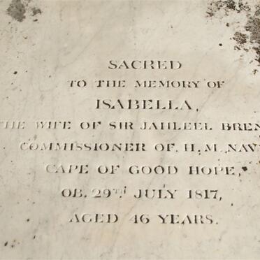 BRENTON Isabella -1817