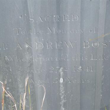BOST Andrew -1841