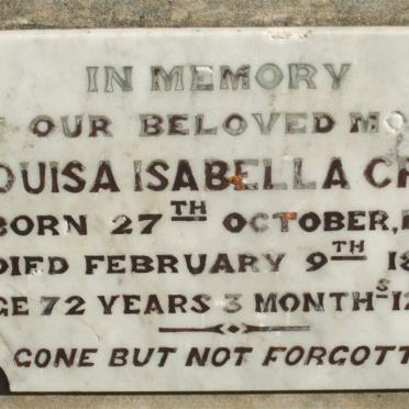 CRAIG Louisa Isabella 1820-1893