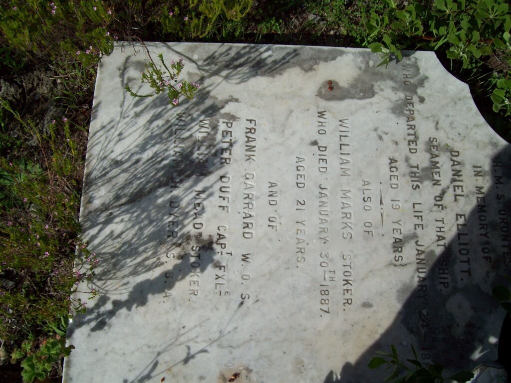 ELLIOTT Daniel -188? :: MARKS William -1887 :: GARRARD Frank  :: DUFF Peter :: MEAD William :: DYER William H.