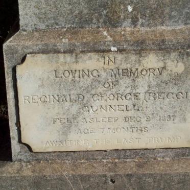 GUNNEL Reginald George -1937