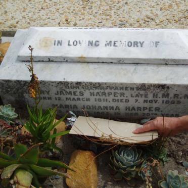 HARPER Henry James 1811-1885 &amp; Maria Johanna WOLVERANS 1832-1902