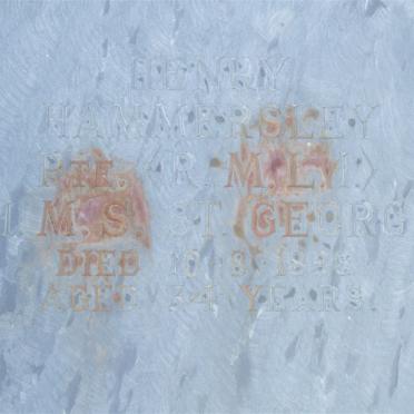 HAMMERSLEY Henry -1896