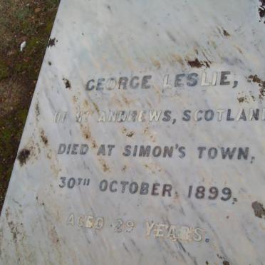 LESLIE George -1899