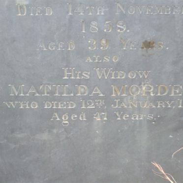 MORDEN Matilda -1864