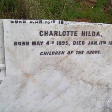 PINKHAM Charlotte Hilda 1895-1896