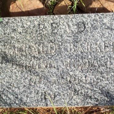 READ Gerald Barker 1924-1994