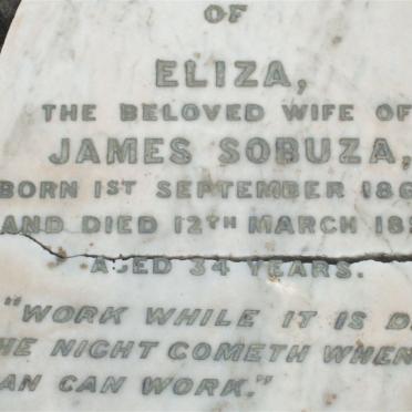 SOBUZA Eliza 1865-1899