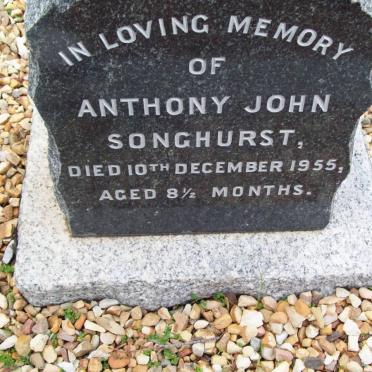 SONGHURST Anthony John -1955