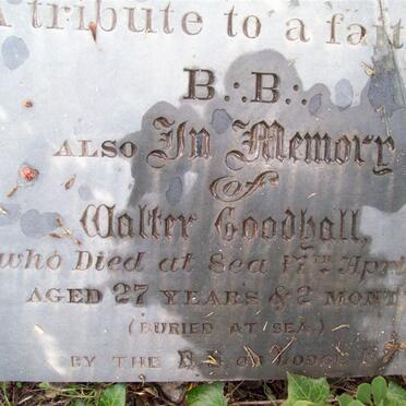 GOODHALL Walter -1876