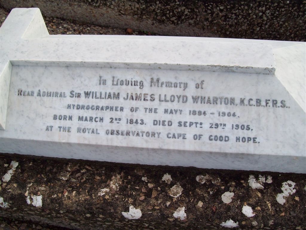 WHARTON William James Lloyd 1843-1905