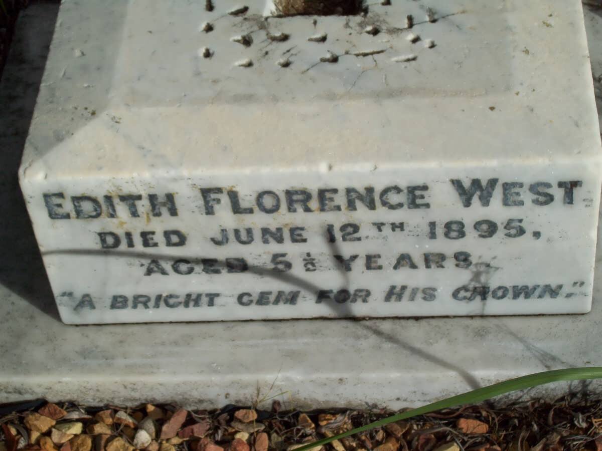 WEST Edith Florence -1895