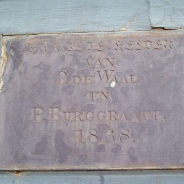WAAL P., de :: BURGGRAAFF P. -1868