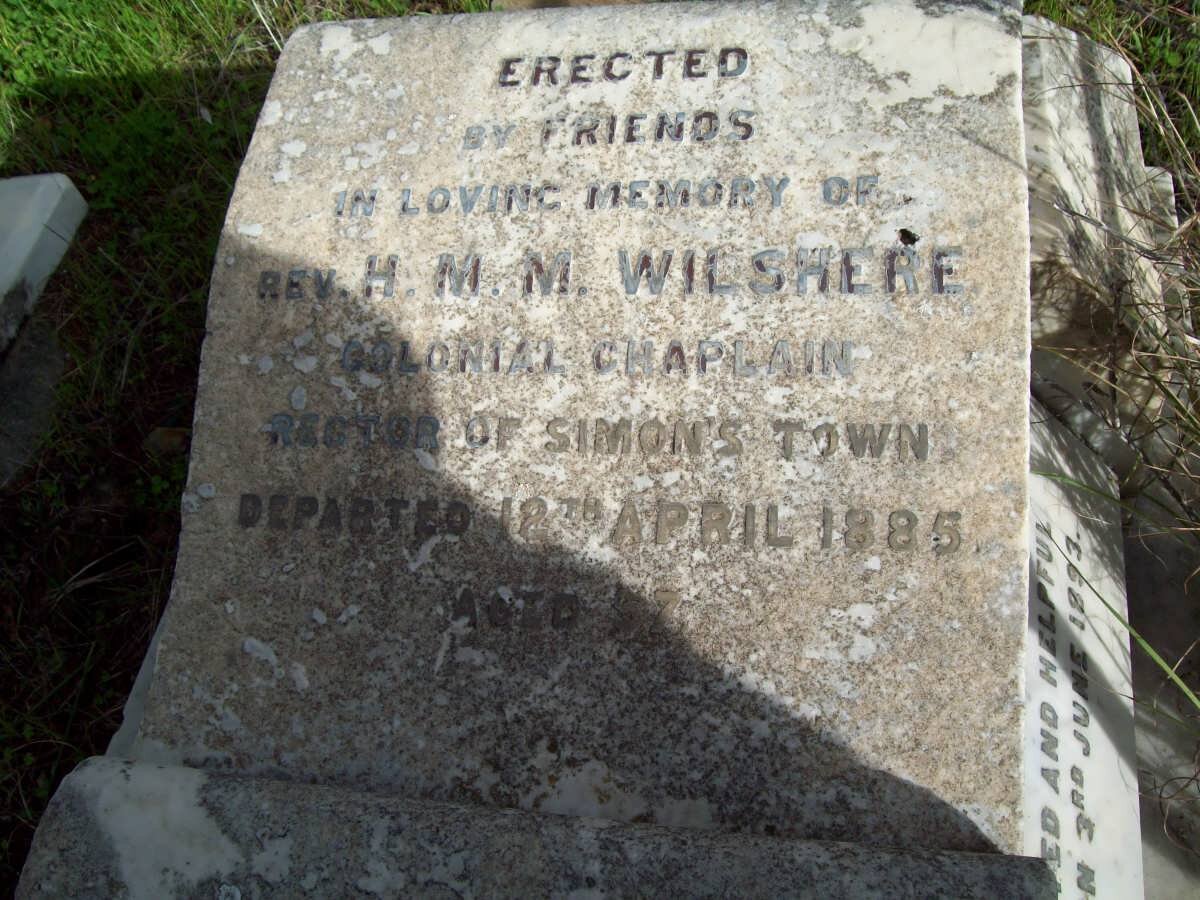 WILSHERE H.M.M. -1885