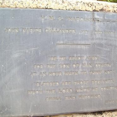 GALLANDER John Napier -1864