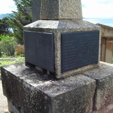 2. Monument to men who died on H.M.S. NARCISUS