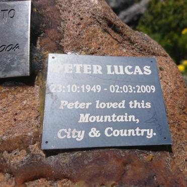 LUCAS Peter 1949-2009